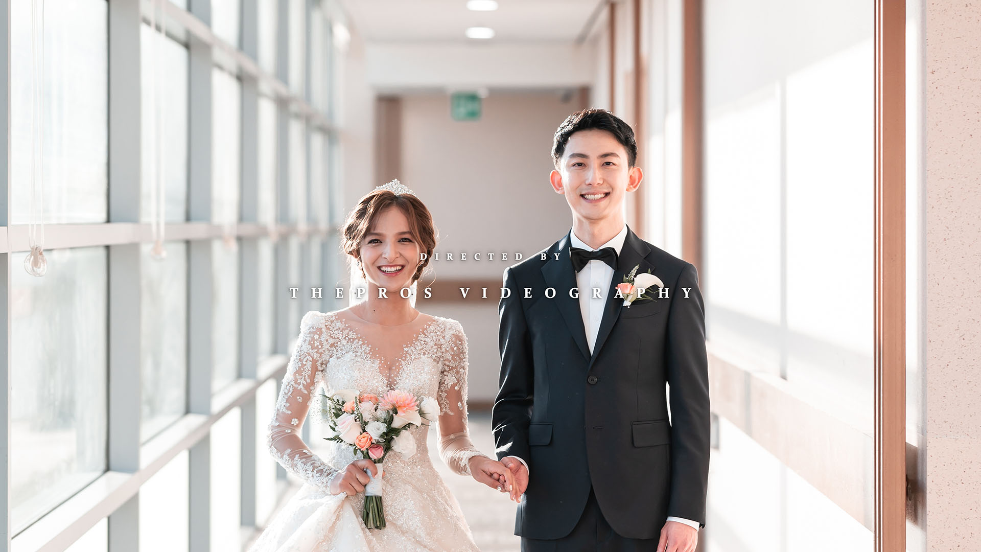 at포레웨딩홀 국제커플 웨딩영상 결혼식 촬영