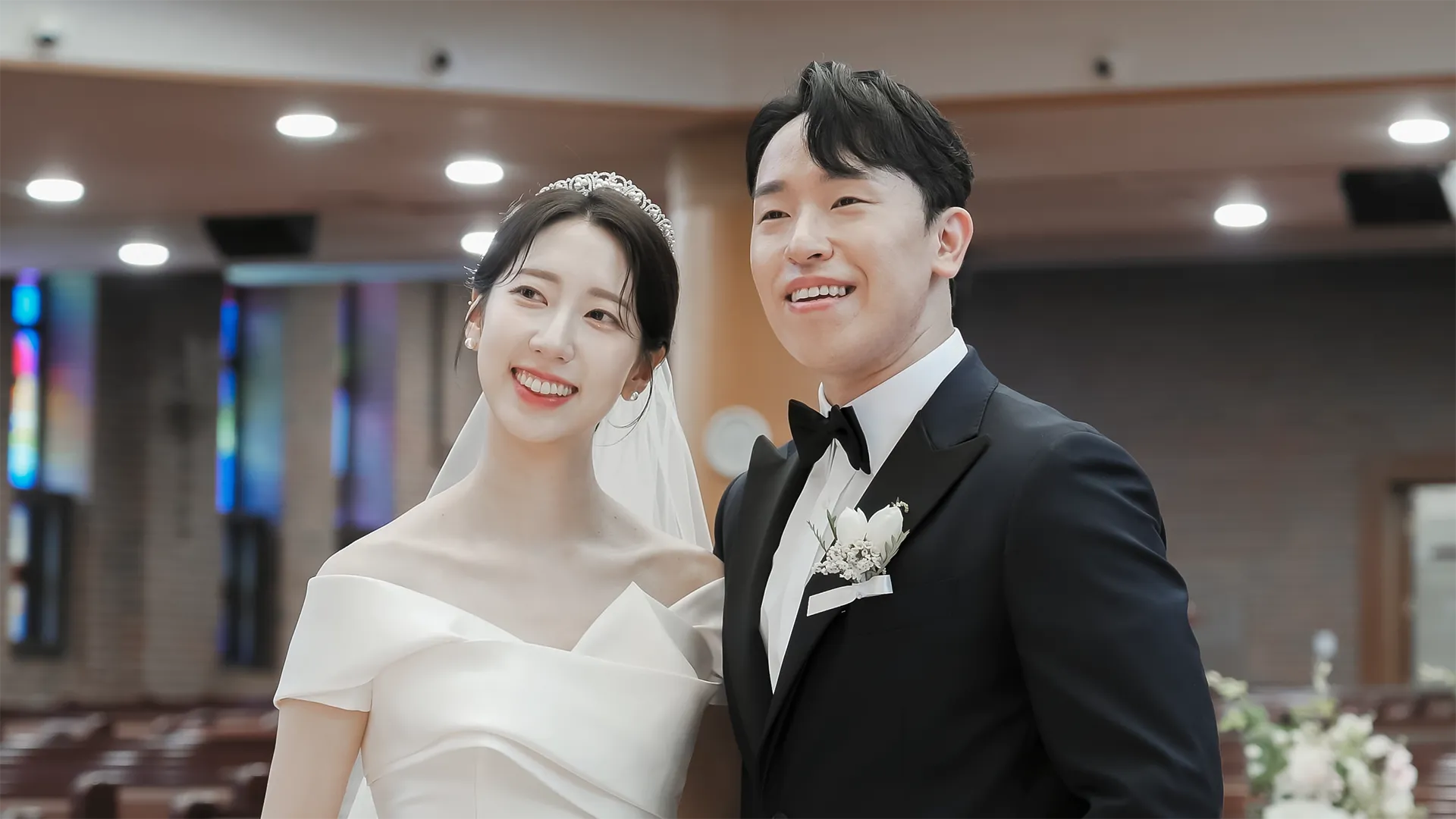 교회결혼식으로 진행된 채플웨딩 웨딩영상
