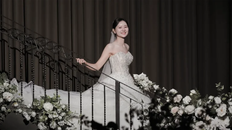 웨딩영상촬영 로얄파크컨벤션 신부모습을 담은 본식영상 본식DVD