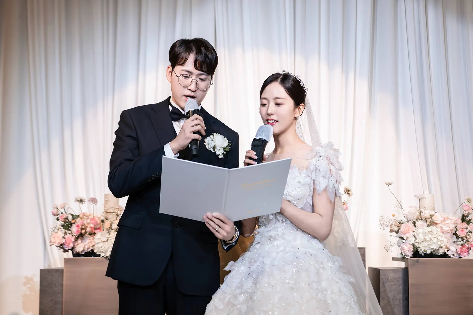 본식스냅 혼인서약 웨딩영상